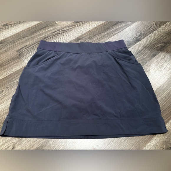 Columbia Charcoal Gray Skort athletic medium preppy tennis golf sporty - Picture 8 of 8
